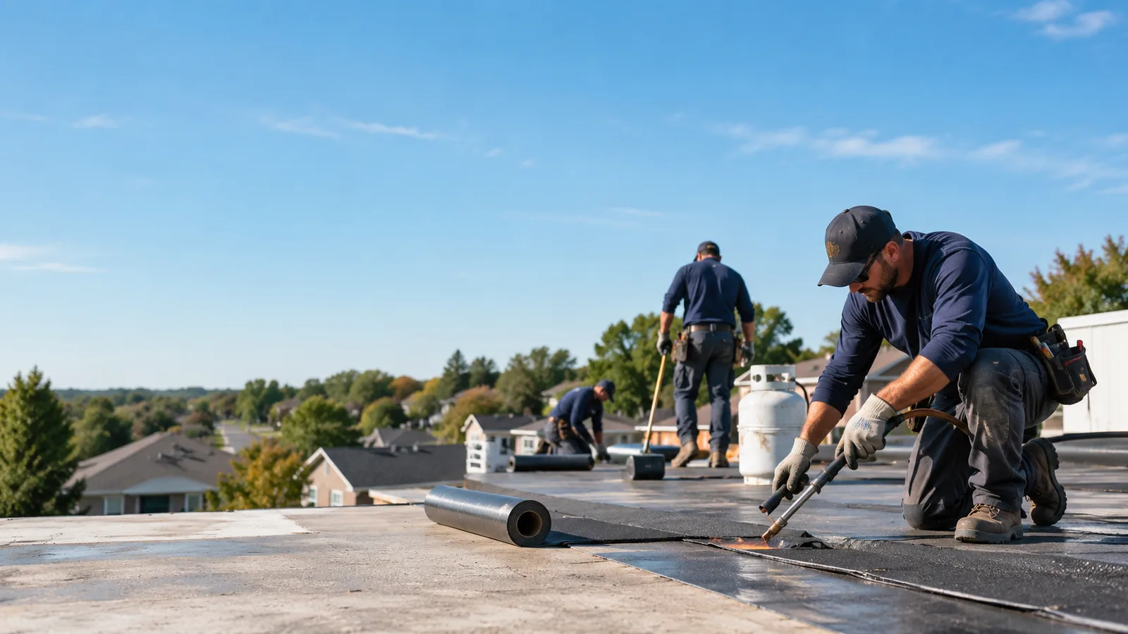 Flat Roof Leak Repair providers in Burna, KY